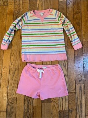 The Beaufort Bonnet Company Pink Multicolor Striped outfit